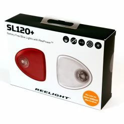 REELIGHT SL120+ Feux De Signalisation Sans Piles Avec Autonomie -Accessoires De Vélo Soldes SL120 plus packaging
