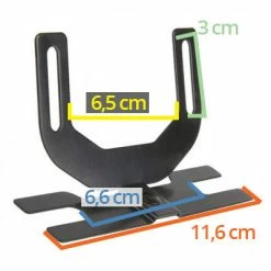 Brandless Adaptateur Garde Boue Arrière Sur Porte Bagage Vélo M-Wave -Accessoires De Vélo Soldes adaptateur garde boue arriere sur porte bagage velo m wave full 4