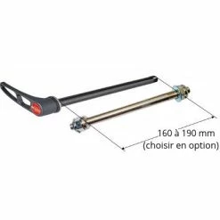 FollowMe Axe De Roue Arrière M12 Pour Adaptation Follow Me -Accessoires De Vélo Soldes axe de roue arriere m12 pour adaptation follow me full 3