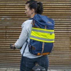 WOWOW Bandeau Réfléchissant Pour Sac à Dos Ou Sacoche Vélo -Accessoires De Vélo Soldes bandeau reflechissant pour sac a dos ou sacoche velo full 4