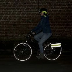 WOWOW Bandeau Réfléchissant Pour Sac à Dos Ou Sacoche Vélo -Accessoires De Vélo Soldes bandeau reflechissant pour sac a dos ou sacoche velo full 5