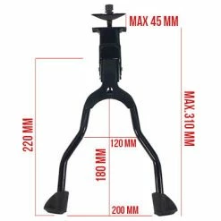 Messingschlager Béquille Double Pour Vélo -Accessoires De Vélo Soldes bequille double pour velo full 2