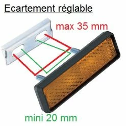 Point Catadioptres Pour Pédales Vélo Les 2 Paires -Accessoires De Vélo Soldes catadioptres pour pedales velo les 2 paires full 3