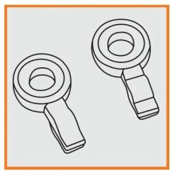 Connecteur Pour Sécurité ASR Sur Garde Boue Bluemels SKS -Accessoires De Vélo Soldes connecteur pour securite asr sur garde boue bluemels sks full 3