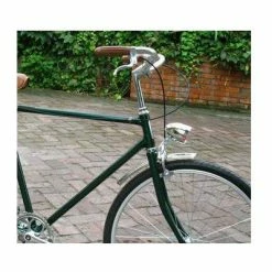 QT Cycle Eclairage Avant Vintage 3 Leds Chromé Pour Vélo -Accessoires De Vélo Soldes eclairage avant vintage 3 leds chrome pour velo full 3