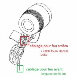 Busch-mueller Eclairage Vélo 100 Lux Sur Fourche IQ-X Argent Busch And Muller -Accessoires De Vélo Soldes eclairage velo 100 lux sur fourche iq x argent busch and muller full 6