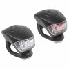 Set éclairages Vélo à Piles Avant Arrière Cobra IV M-Wave -Accessoires De Vélo Soldes eclairages cobra iv m wave