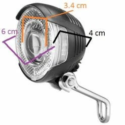 Busch-mueller Feu Avant Pour Vélo Lumotec Lyt B N Sur Dynamo-moyeu 9 Busch-mueller Feu Avant Pour Vélo Lumotec Lyt B N Sur Dynamo-moyeu -Accessoires De Vélo Soldes feu avant pour velo lumotec lyt b n sur dynamo moyeu full 4