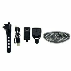 Feu Clignotant 29 Leds Vélo Rechargeable USB CoolRide -Accessoires De Vélo Soldes feu clignotant 29 leds velo rechargeable usb coolride full 4