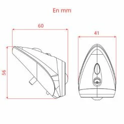 Jos Spanninga Feu Dynamo Arrière Vintage Sur Garde Boue Vélo NR 9 Spanninga -Accessoires De Vélo Soldes feu dynamo arriere vintage sur garde boue velo nr 9 spanninga full 6