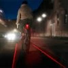 San Yun Feu Vélo Arrière Avec Laser Piste Cyclable Lumineuse -Accessoires De Vélo Soldes feu velo arriere avec laser piste cyclable lumineuse full