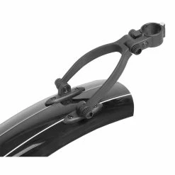 Garde Boue Arrière Pour Vélo 24 à 29 Pouces à Pneu Large Mud Max Fat R M-Wave -Accessoires De Vélo Soldes fixation garde boue arriere m wave