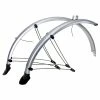 Messingschlager Paire De Garde Boue Pour Vélo 26 Pouces Avec Câble électrique - 60 Mm -Accessoires De Vélo Soldes garde boue argent avant et arriere pour velo 26 pouces 60 mm full