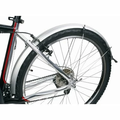 Messingschlager Paire De Garde Boue Pour Vélo 26 Pouces Avec Câble électrique - 60 Mm 5 Messingschlager Paire De Garde Boue Pour Vélo 26 Pouces Avec Câble électrique - 60 Mm – Image 4