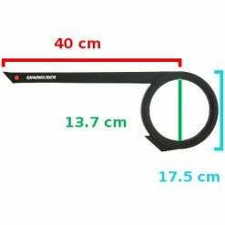 Garde Chaine Vélo Clipsable Mono-plateau 38 Dents Hebie -Accessoires De Vélo Soldes garde chaine velo clipsable mono plateau 38 dents hebie full 3