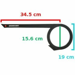 Garde Chaine Vélo Clipsable Mono-plateau 42 Dents Hebie -Accessoires De Vélo Soldes garde chaine velo clipsable mono plateau 42 dents hebie full 3