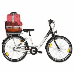 Grand Panier De Vélo Noir Sur Porte Bagage Arrière Class Basil -Accessoires De Vélo Soldes grand panier de velo noir sur porte bagage arriere class basil full 6