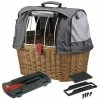 Kit Panier Vélo Chien Doggy Plus + Fixation GTA Klickfix -Accessoires De Vélo Soldes kit panier velo chien doggy plus fixation gta klickfix full