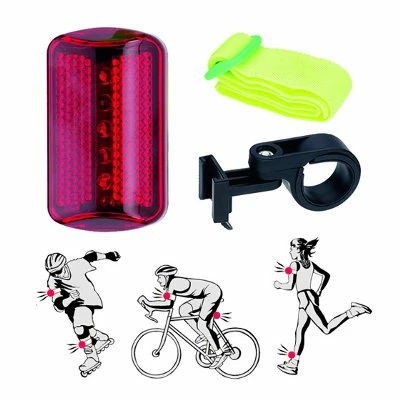 Maxxus Lampe Pour Vélo Sur Tige De Selle Et Brassard 3 Maxxus Lampe Pour Vélo Sur Tige De Selle Et Brassard
