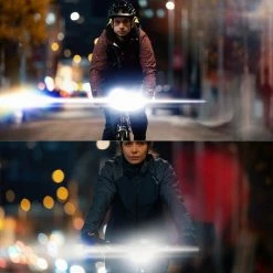 Phare De Vélo Avant USB 400 Lumens Meteor Moon -Accessoires De Vélo Soldes moon meteor feu velo 400 lumens