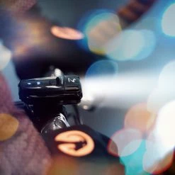 Phare De Vélo Avant USB 400 Lumens Meteor Moon -Accessoires De Vélo Soldes moon meteor feu velo avant