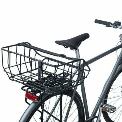 Panier Arrière Noir Sur Porte-bagages MIK Portland Basil -Accessoires De Vélo Soldes panier arriere noir sur porte bagages mik portland basil full 5
