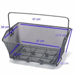 Brandless Panier Arrière Pour Vélo Sur Porte Bagage -Accessoires De Vélo Soldes panier arriere pour velo sur porte bagage full 3