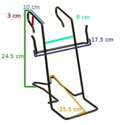 Oxford Panier Avant Vélo Avec Fixation Crochet -Accessoires De Vélo Soldes panier avant velo avec fixation crochet full 5