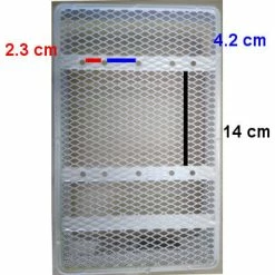 Panier De Vélo Arrière Maille Serrée Cento Basil -Accessoires De Vélo Soldes panier de velo arriere maille serree cento basil full 6