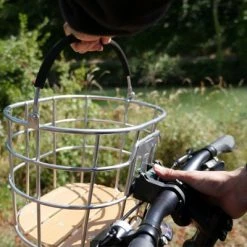 HAPO-G Panier De Vélo Avant 21.5 Litres Avec Fixation MTS -Accessoires De Vélo Soldes panier de velo avant 21 5 litres avec fixation mts full 3