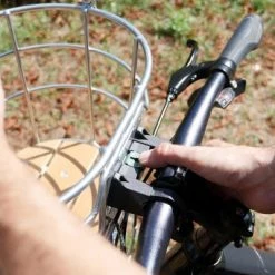 HAPO-G Panier De Vélo Avant 21.5 Litres Avec Fixation MTS -Accessoires De Vélo Soldes panier de velo avant 21 5 litres avec fixation mts full 4