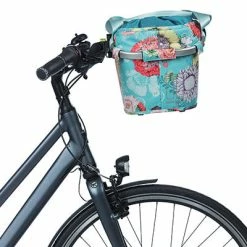 Panier Guidon Bleu 15L Compatible Klickfix Bloom CarryAll Basil -Accessoires De Vélo Soldes panier guidon bleu 15l compatible klickfix bloom carryall basil full 6