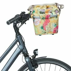 Panier Guidon Jaune 15L Compatible Klickfix Bloom CarryAll Basil -Accessoires De Vélo Soldes panier guidon jaune 15l compatible klickfix bloom carryall basil full 5
