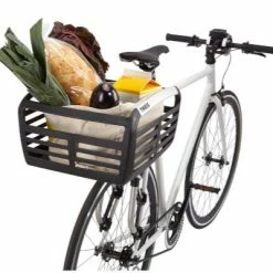 Panier Sur Porte-bagages Thule Pack'n Pedal Avant/arrière -Accessoires De Vélo Soldes panier sur porte bagages thule pack n pedal avant arriere full 2