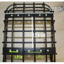 Panier Vélo Arrière Aluminium Fixe Cento Noir Mat Basil -Accessoires De Vélo Soldes panier velo arriere aluminium fixe cento noir mat basil full 6