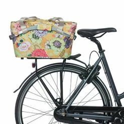 Panier Vélo Arrière Bloom Field 22L Jaune Fleuri Carry All Basil -Accessoires De Vélo Soldes panier velo arriere bloom field 22l jaune fleuri carry all basil full 4
