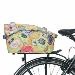 Panier Vélo Arrière Bloom Field 22L Jaune Fleuri Carry All Basil -Accessoires De Vélo Soldes panier velo arriere bloom field 22l jaune fleuri carry all basil full 5