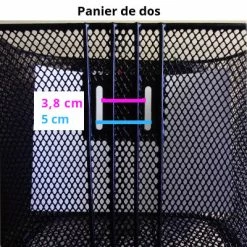 Panier Vélo Avant En Acier 20 L Sur Potence Hapo-G -Accessoires De Vélo Soldes panier velo avant en acier 20 l sur potence hapo g full 3