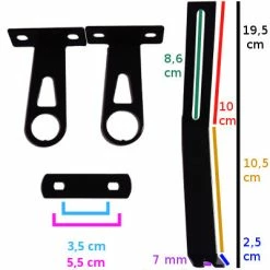 Panier Vélo Avant En Acier 20 L Sur Potence Hapo-G -Accessoires De Vélo Soldes panier velo avant en acier 20 l sur potence hapo g full 5