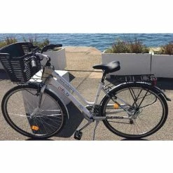 Bellelli Panier Vélo Avant Noir Inoxydable Sur Guidon -Accessoires De Vélo Soldes panier velo avant noir inoxydable sur guidon full 3