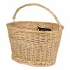 Panier Vélo Avant Osier Sur Guidon M-Wave -Accessoires De Vélo Soldes panier velo osier m wave