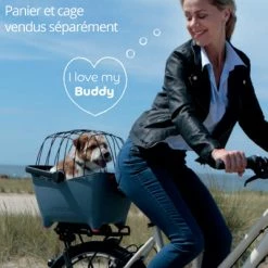 Panier Vélo Pour Chien Bleu Tendance Basil Buddy 10 Panier Vélo Pour Chien Bleu Tendance Basil Buddy -Accessoires De Vélo Soldes panier velo pour chien bleu tendance basil buddy full 3