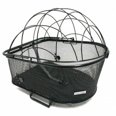 Maxxus Panier Vélo Pour Petit Chien En Acier Sur Porte Bagages 3 Maxxus Panier Vélo Pour Petit Chien En Acier Sur Porte Bagages