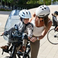 Pare-brise Teinté Pour Siège Vélo Enfant Urban Iki Gris -Accessoires De Vélo Soldes pare brise teinte pour siege velo enfant urban iki gris full 3