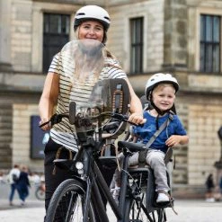 Pare-brise Teinté Pour Siège Vélo Enfant Urban Iki Marron -Accessoires De Vélo Soldes pare brise teinte pour siege velo enfant urban iki marron full 3