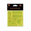 RFX Care Planche De 5 Stickers Réfléchissants Pour Vélo Et Accessoires -Accessoires De Vélo Soldes planche de 5 stickers reflechissants pour velo et accessoires full