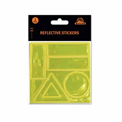RFX Care Planche De 5 Stickers Réfléchissants Pour Vélo Et Accessoires 3 RFX Care Planche De 5 Stickers Réfléchissants Pour Vélo Et Accessoires