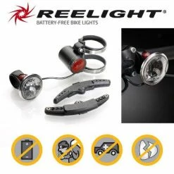 REELIGHT SL520 Feu Clignotant Avant Sans Pile Sur Guidon -Accessoires De Vélo Soldes reelight sl520 feu clignotant avant sans pile sur guidon full 4