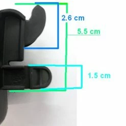 Repose Pied Pour Siège Vélo Enfant Siesta Hamax -Accessoires De Vélo Soldes repose pied pour siege velo enfant siesta hamax full 3