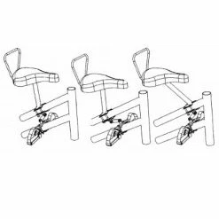 Brandless Selle Enfant Sur Cadre De Vélo Femme -Accessoires De Vélo Soldes selle enfant sur cadre de velo femme full 3